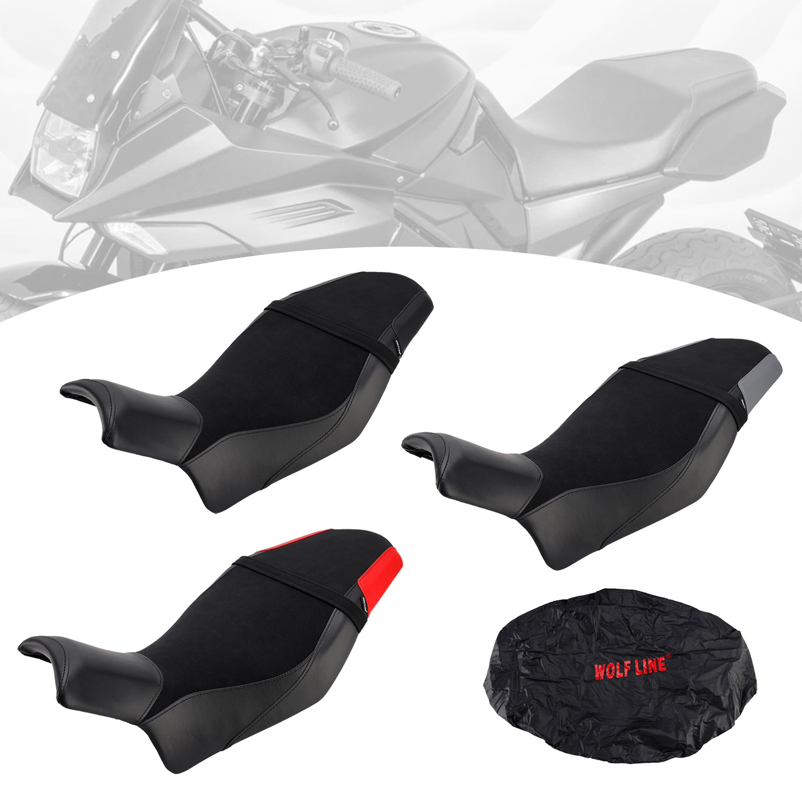 Suzuki Katana 19-24專用改裝造型坐墊(加高20MM)-極限超快感