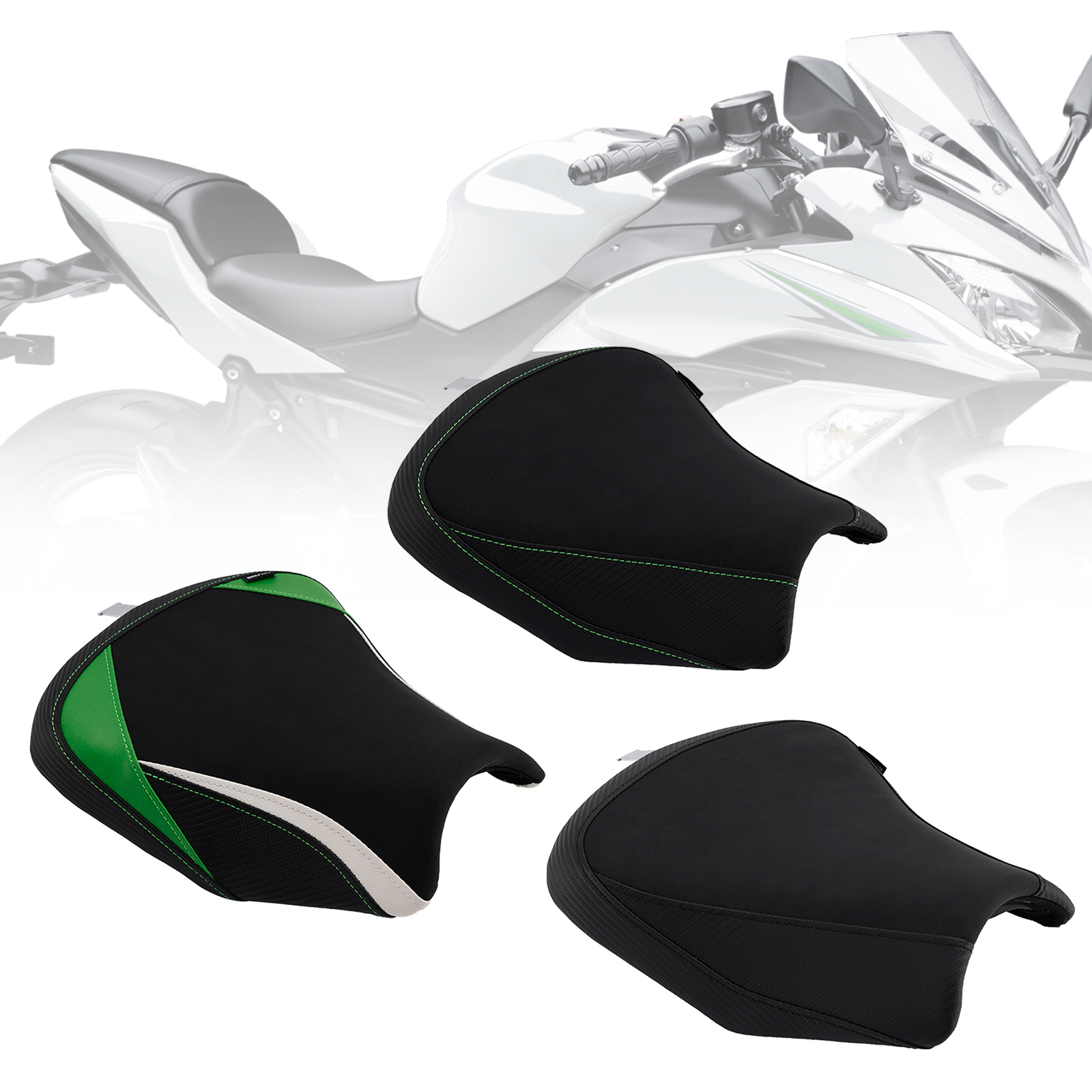Kawasaki Ninja 650 Z650 17-25專用造型前坐墊（標準版）-極限超快感