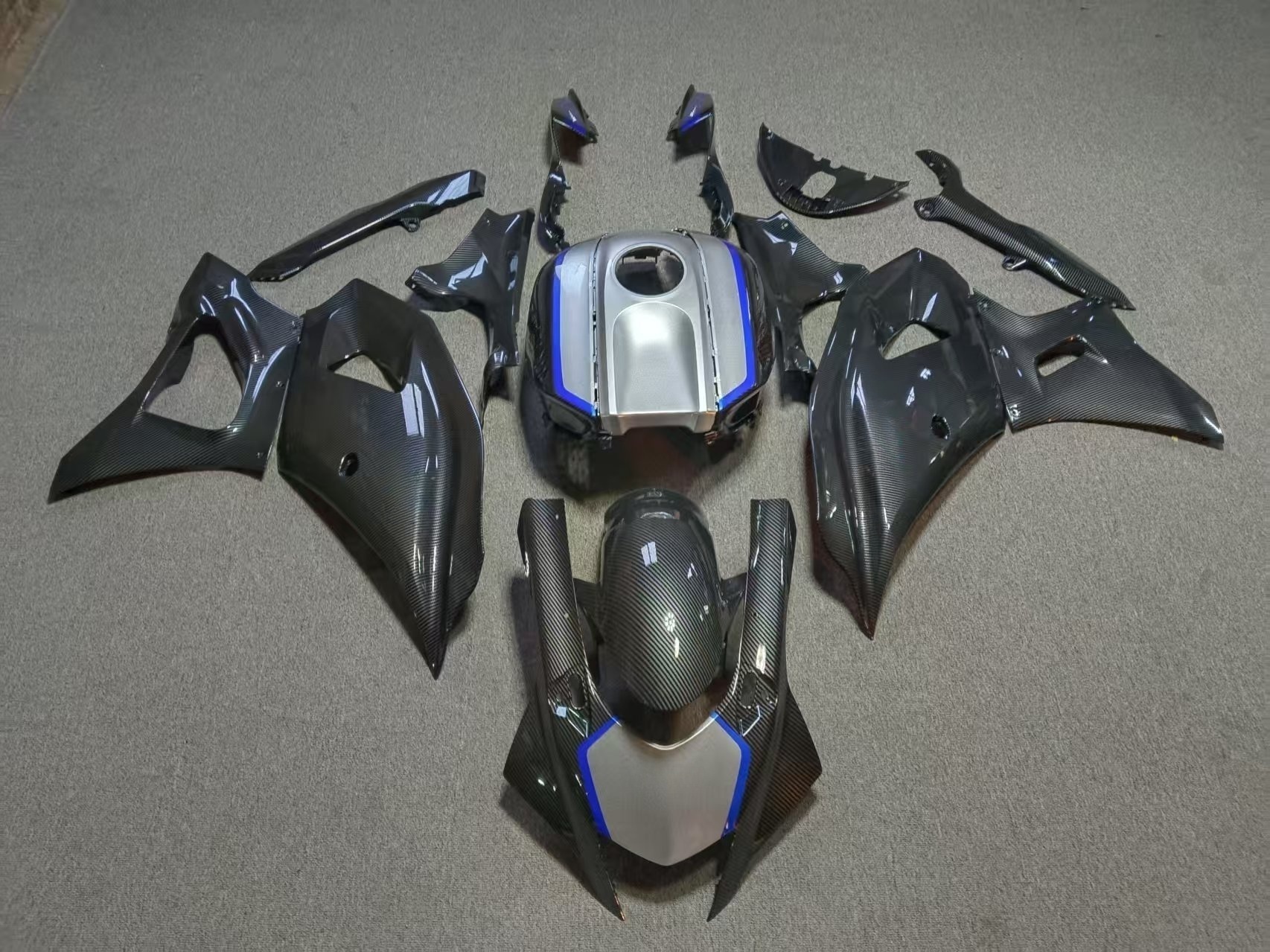 適用於Yamaha YZF-R7 21-25全車彩繪車殼193-極限超快感