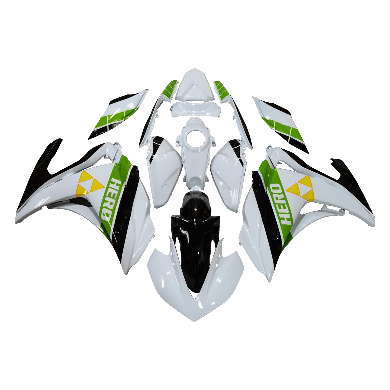 適用於 Yamaha YZF-R3 2014-2018 全車彩繪車殼+單座蓋176-極限超快感