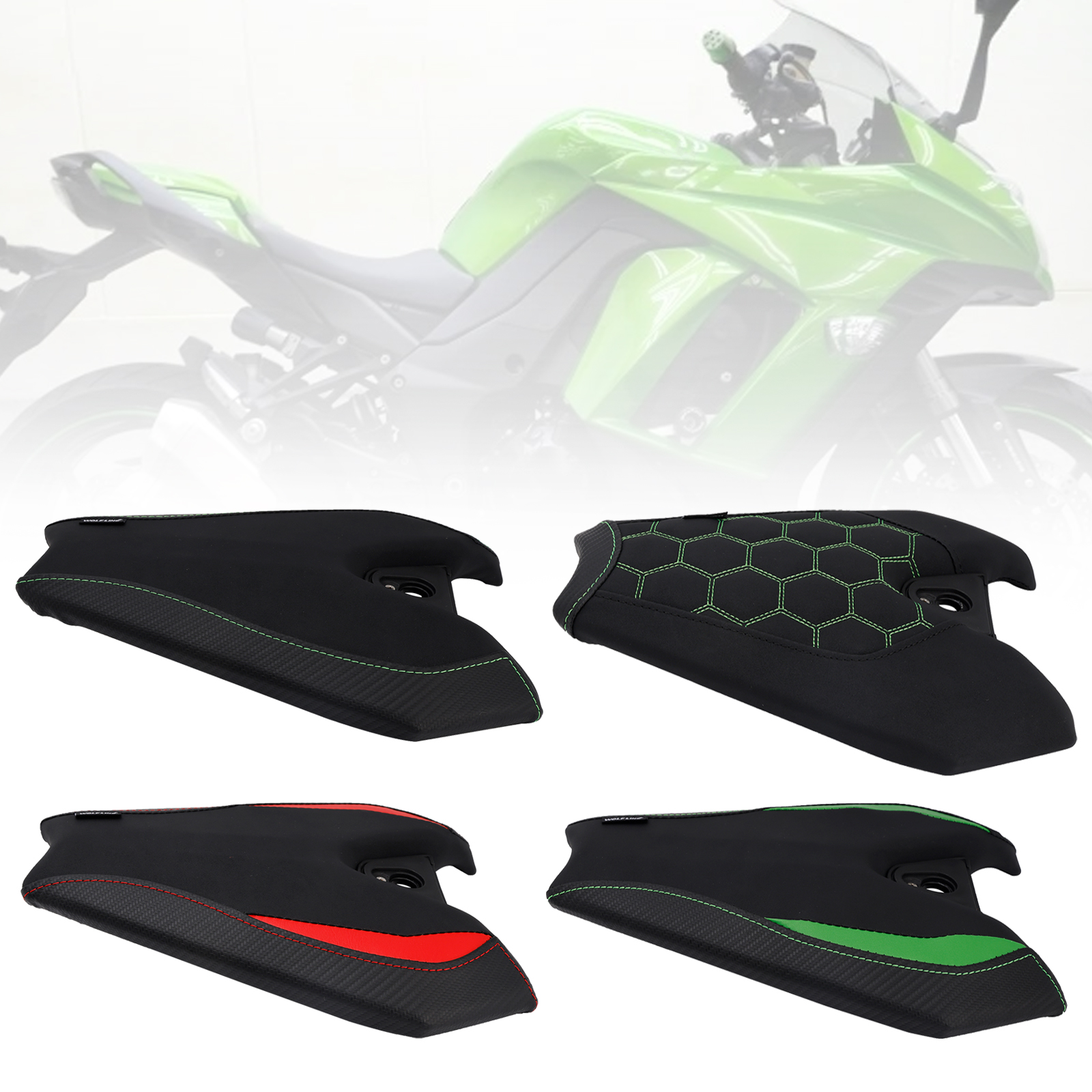 適用於Kawasaki Ninja H2 Sx 22-25造型後坐墊-極限超快感
