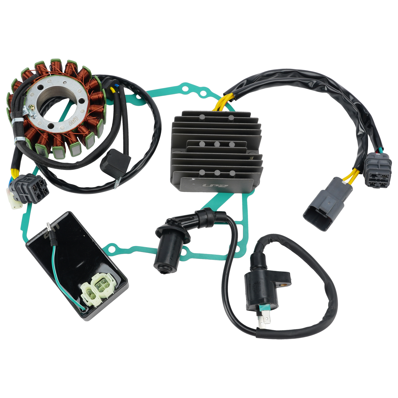 適用於 Can-Am DS 250 2006-2026 的定子、穩壓器、CDI 點火器、點火線圈和墊片套裝