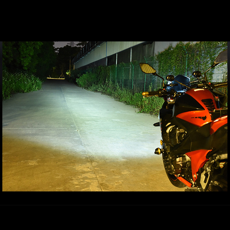 2x 60w Motorrad Auto LED Spot Licht Scheinwerfer Nebel Driving Lamp