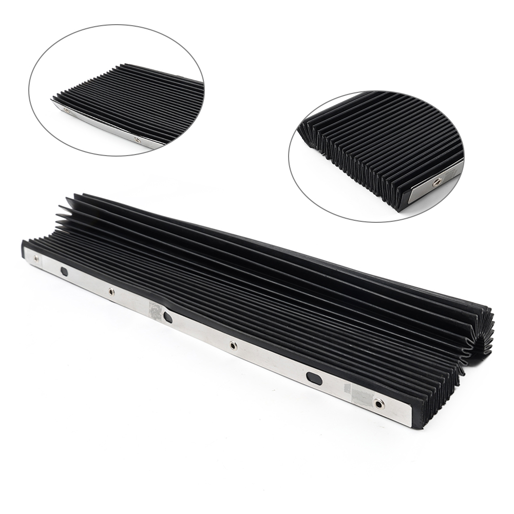 1pc 400x600mm Rubber Accordion Way Cover for Bridgeport Milling