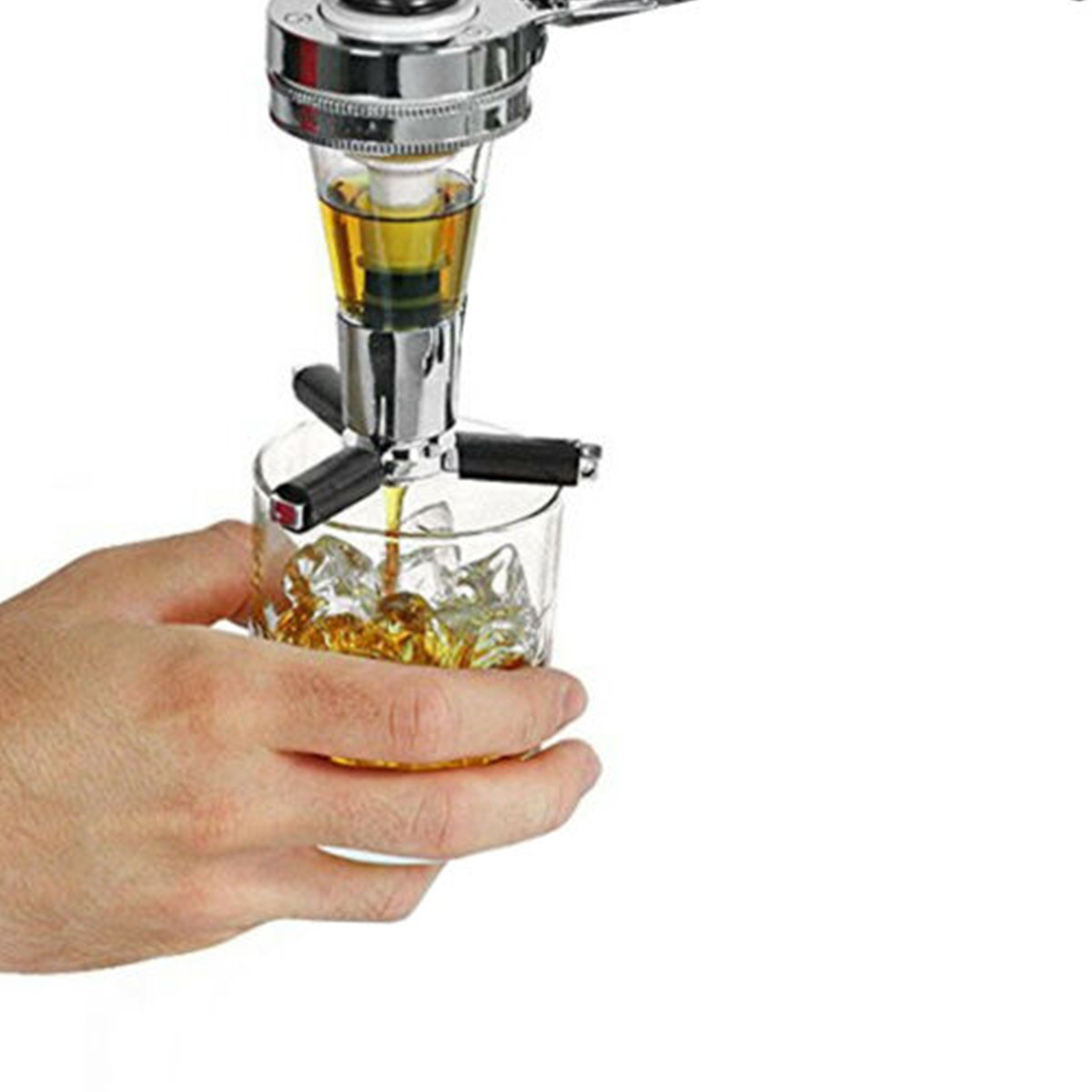 2/3/4 Bottle Stand Wall Mounted Dispenser Drinks Bar Optics Wine