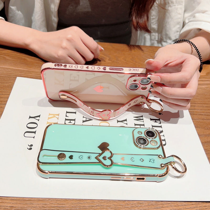 Custodia Per Telefono Con Carica Wireless Magnetica Con Placcatura Di - Foto 3