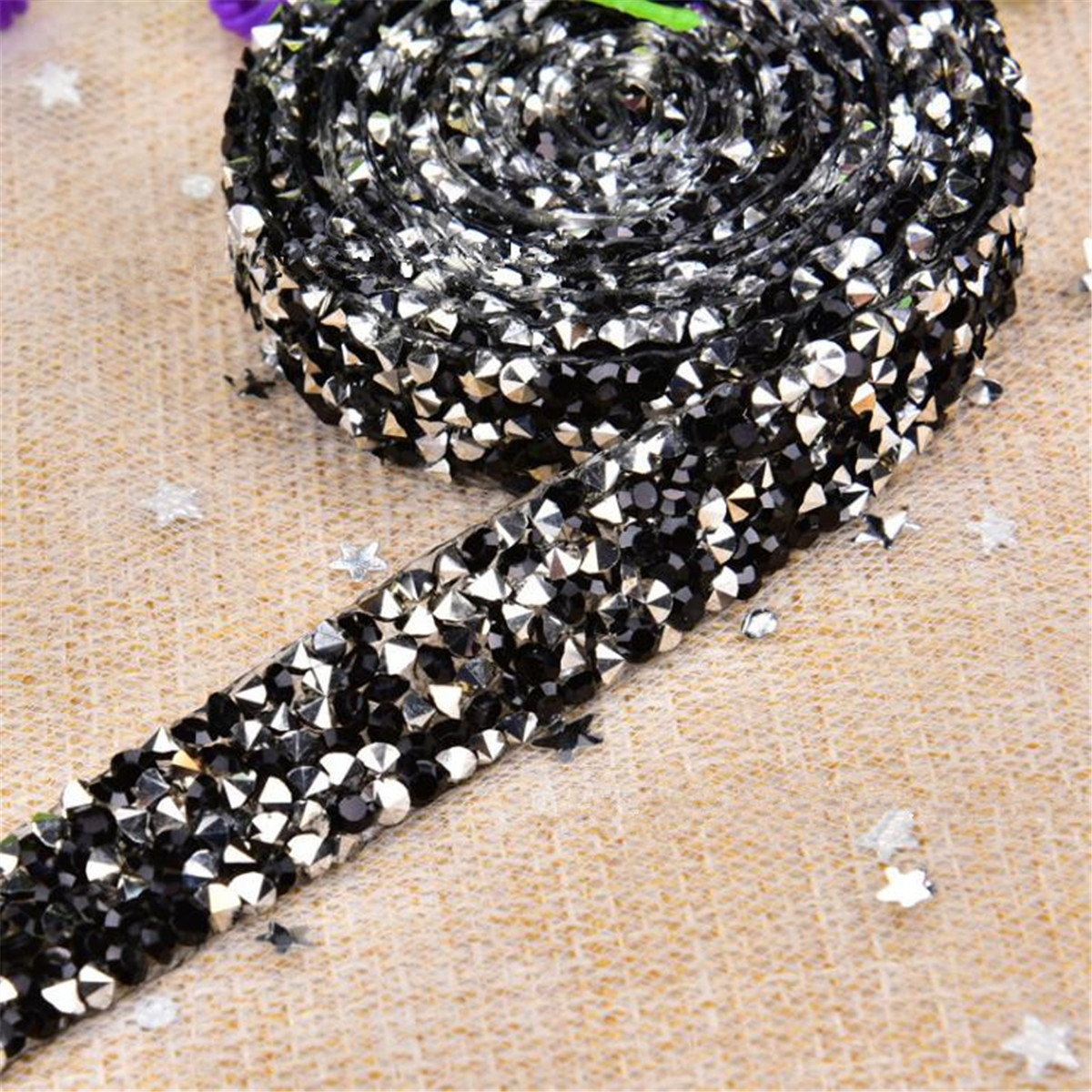 1Yard Strass Perlen Kette Aufbügeln Applique Trim Hochzeit ...