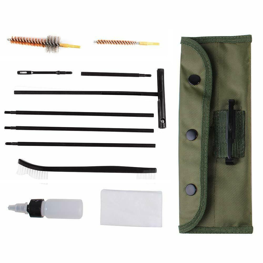 Rifle Gun Cleaning Kit Set for 5.56mm .223 .22 Caliber Nylon Brush
