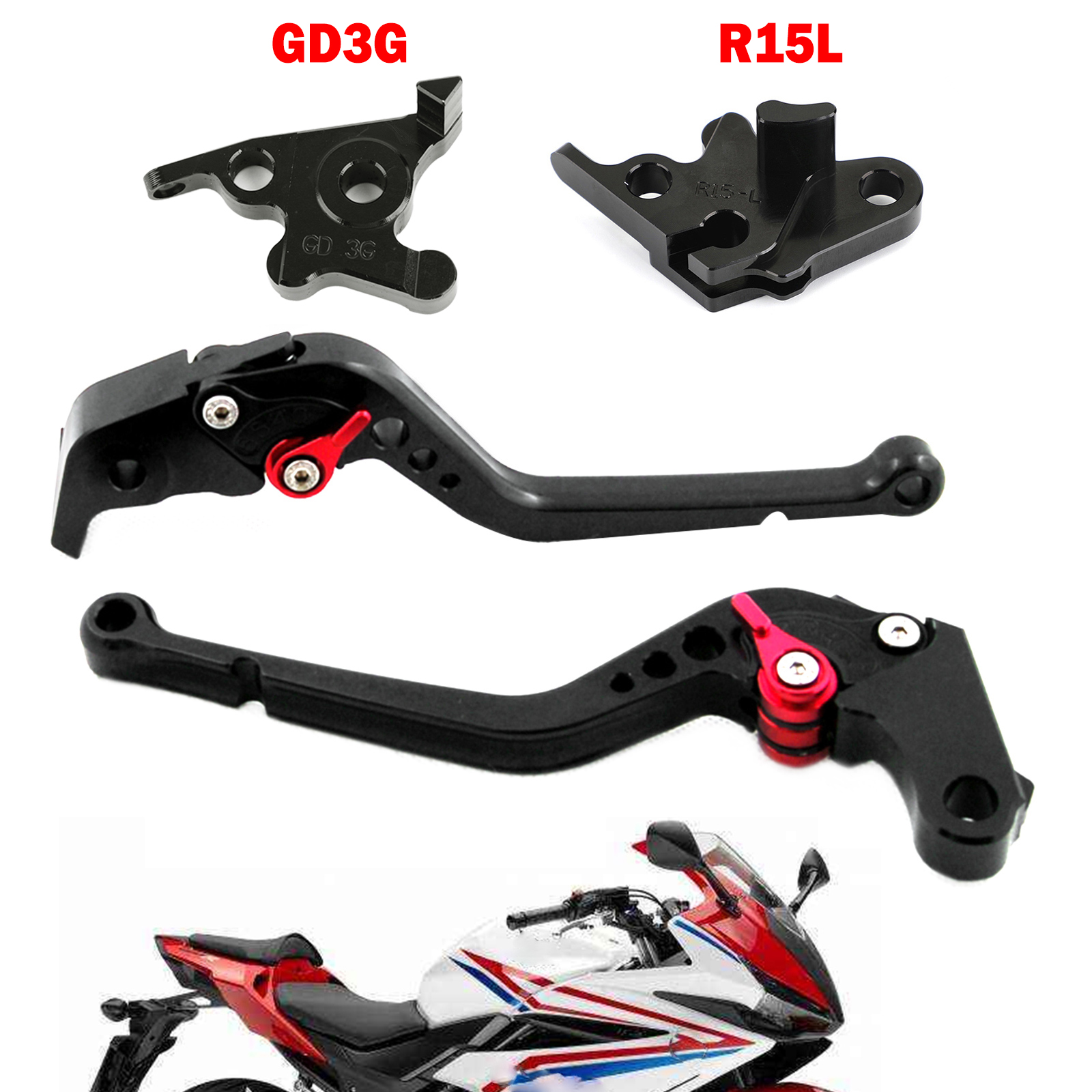 Motorcycle Long Clutch Brake Lever fit for YAMAHA MT125 20142019. EE