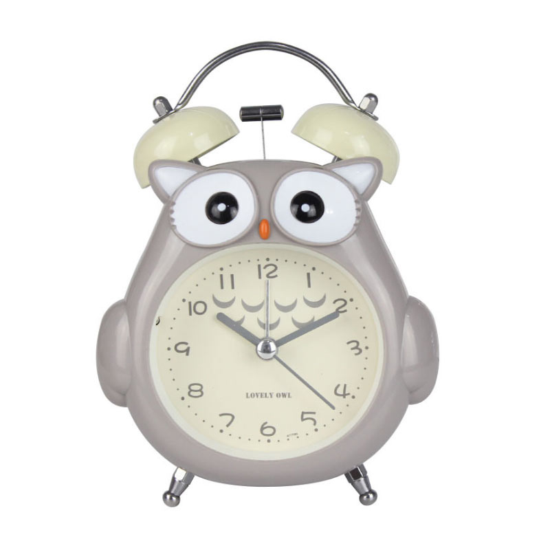 Bedroom Cute Dual Owl Alarm Clock for Kids, Girls Luminous ...