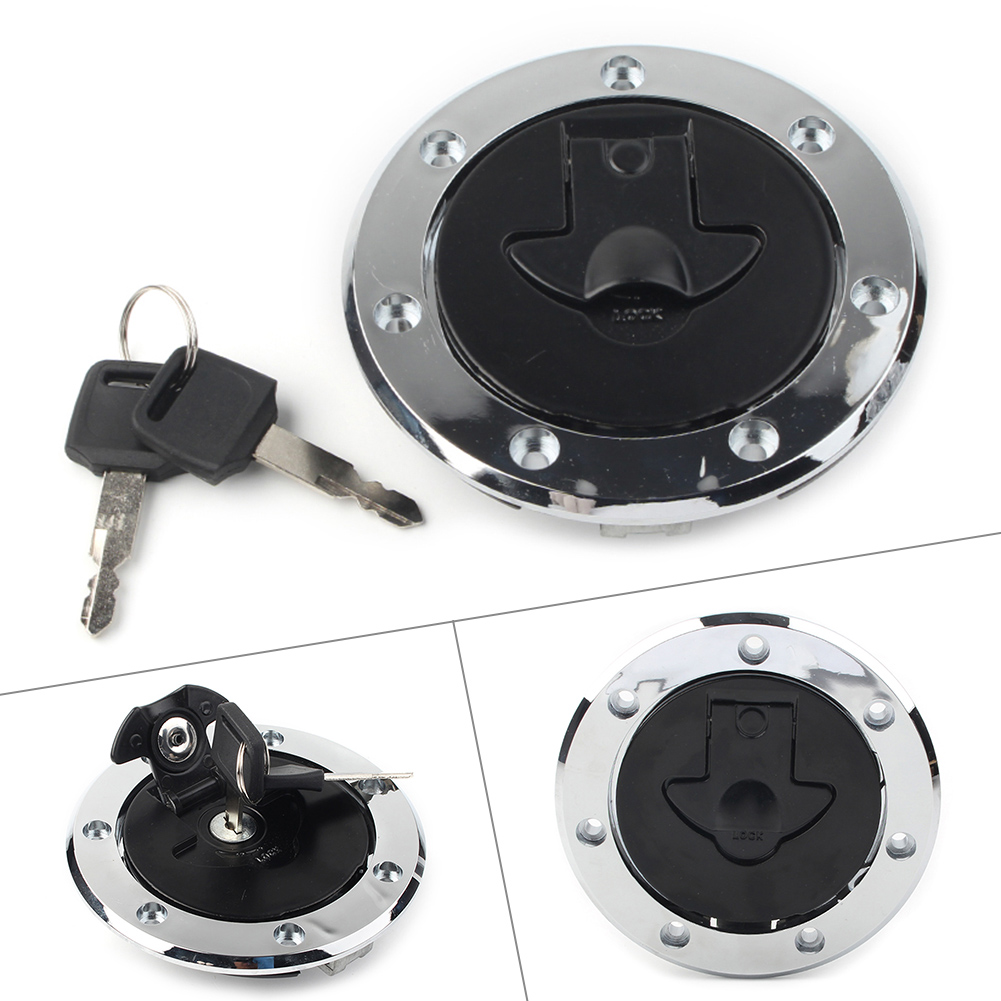 ガステーブル Motor Aluminum Fuel Gas Tank Cap Cover Keys Fit Kawasaki Ninja
