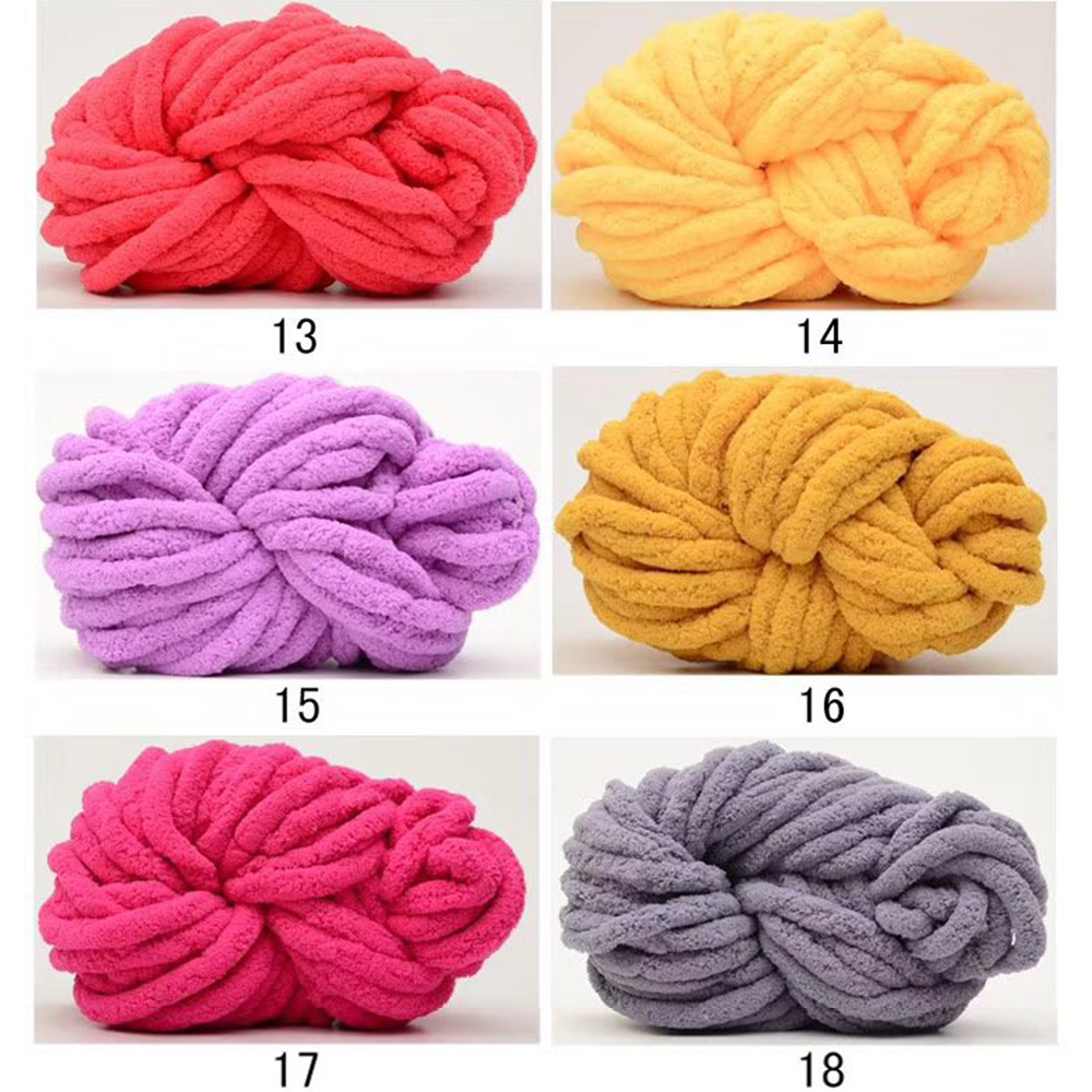 Thick Chenille Chunky Yarn DIY Super Bulky Arm Knitting ...