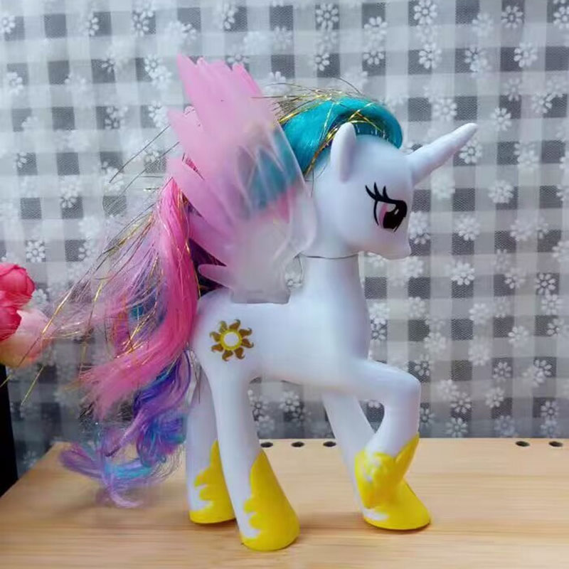 14cm My Little Pony Figures 2Pcs Princess Celestia Nightmare Moon