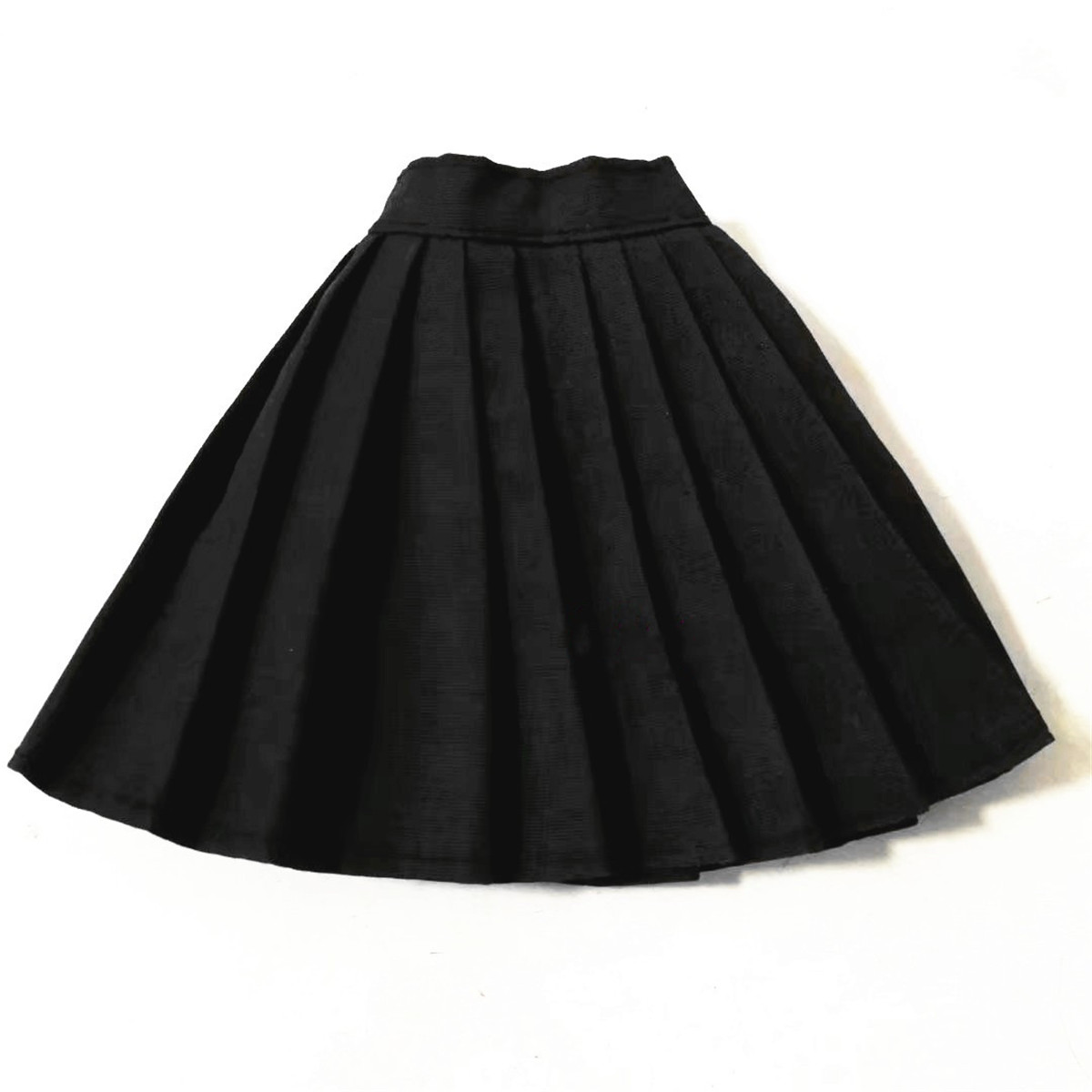 1:6 Scale Female Student Skirt Pleated Clothes Set Model For 12