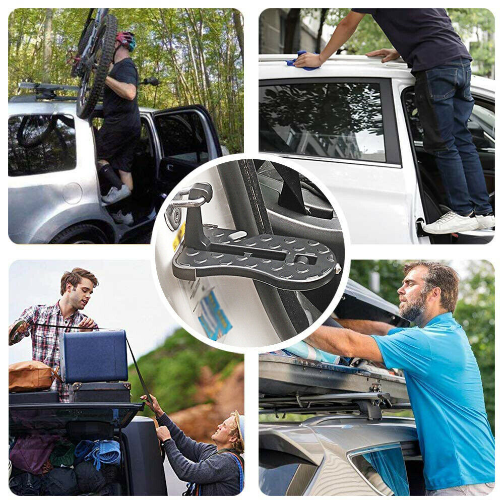 Foot Pedal Ladder Car Door Latch Hook Escape Tool Car Roof Pedal