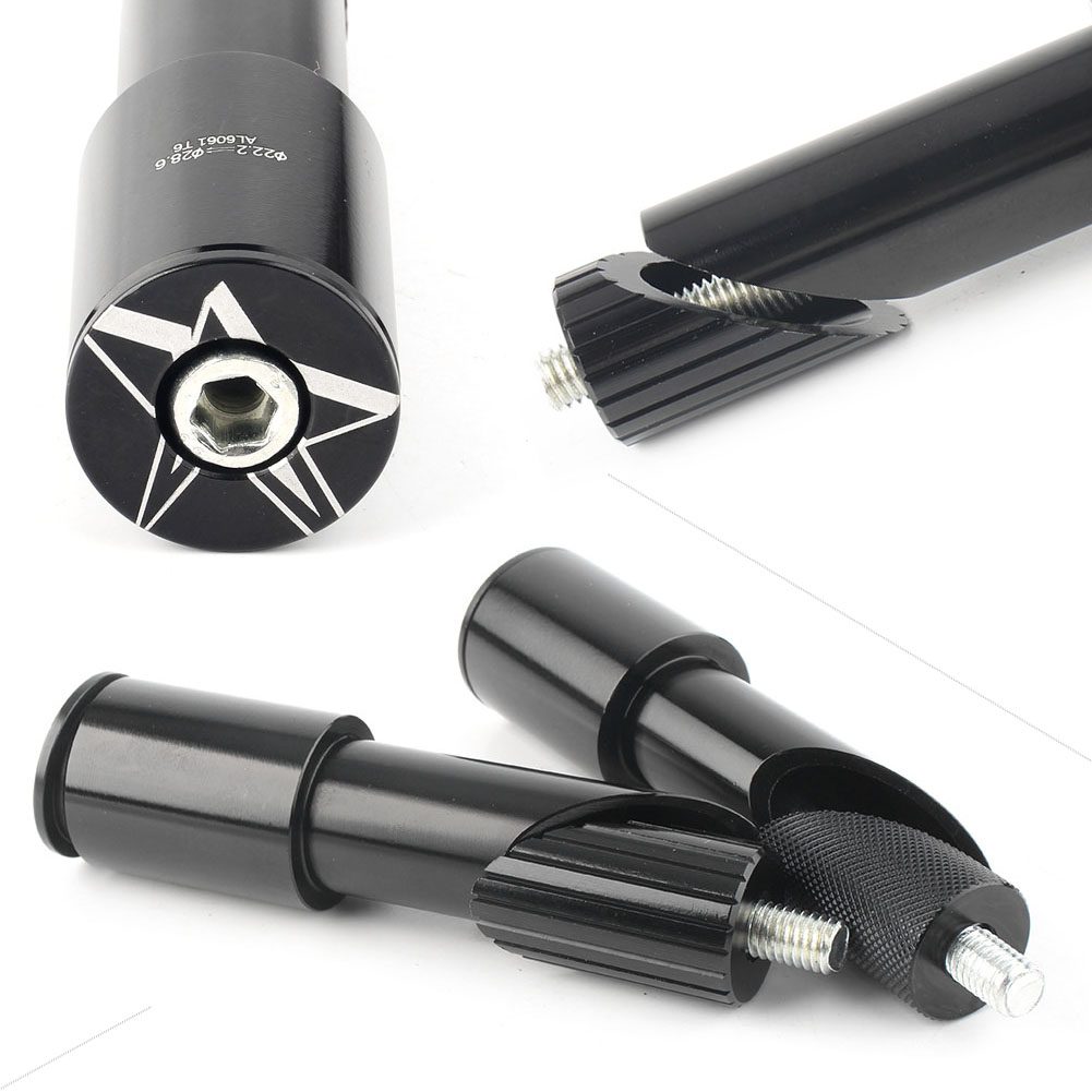 Bikes Quill Adapter Bicycle Stem Adaptor Riser Convert 1/" to 1-1//8/" Threadess