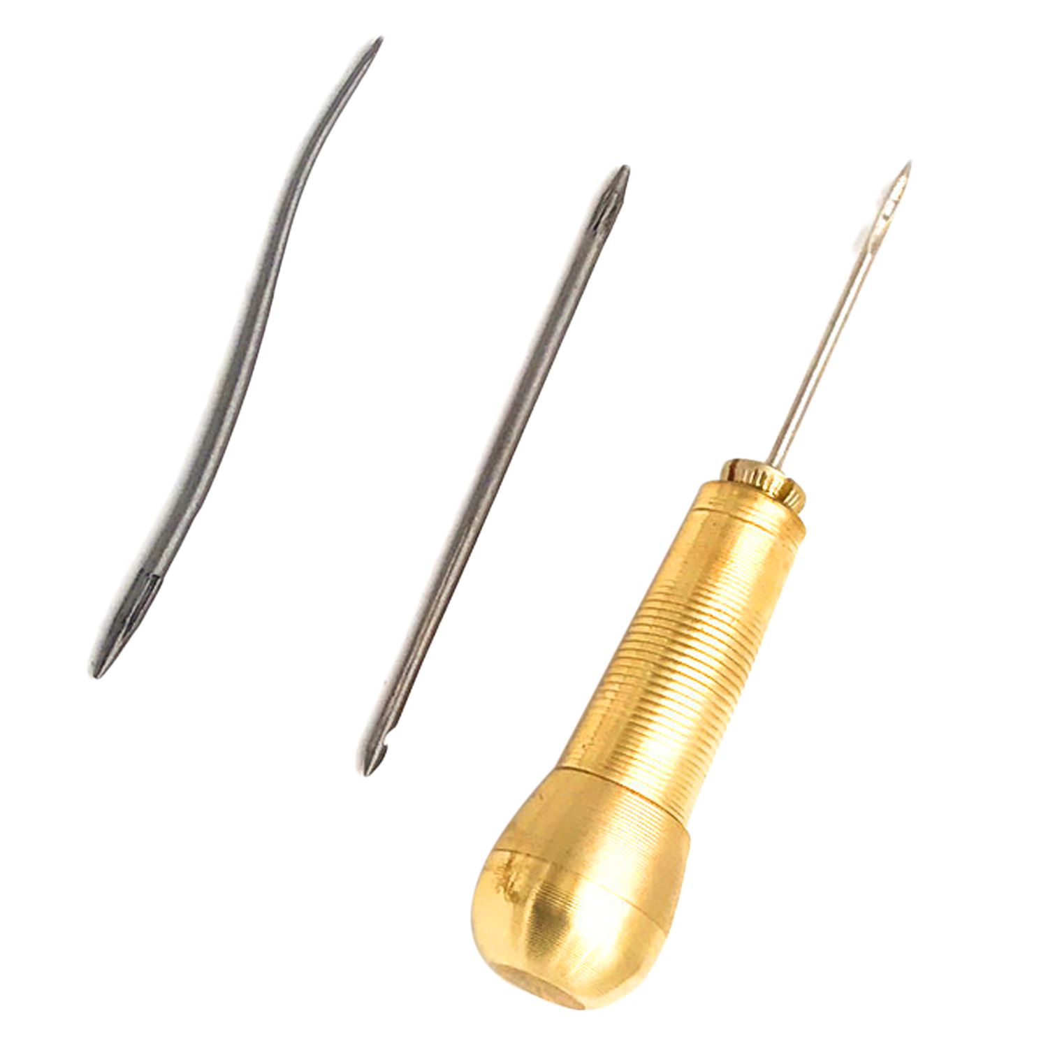 Leinwand Leder Nähahle Hand Stitcher Handwerk Nadel Set Werkzeug Fixierung