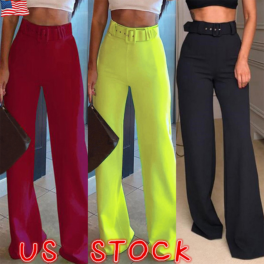 flare leg work pants