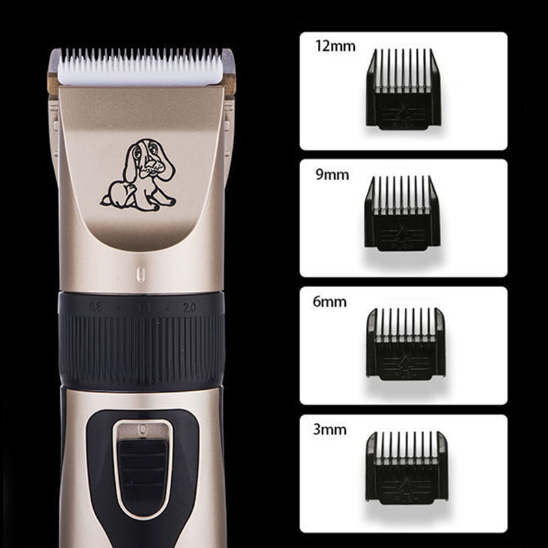 Electric Pet Dog Shave Clipper Hair Cordless Low Noise Cat Grooming