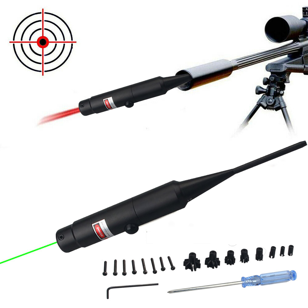 Green Laser Bore Sighter Sight Collimator for .177 to .50 Caliber Rifles Handgun eBay