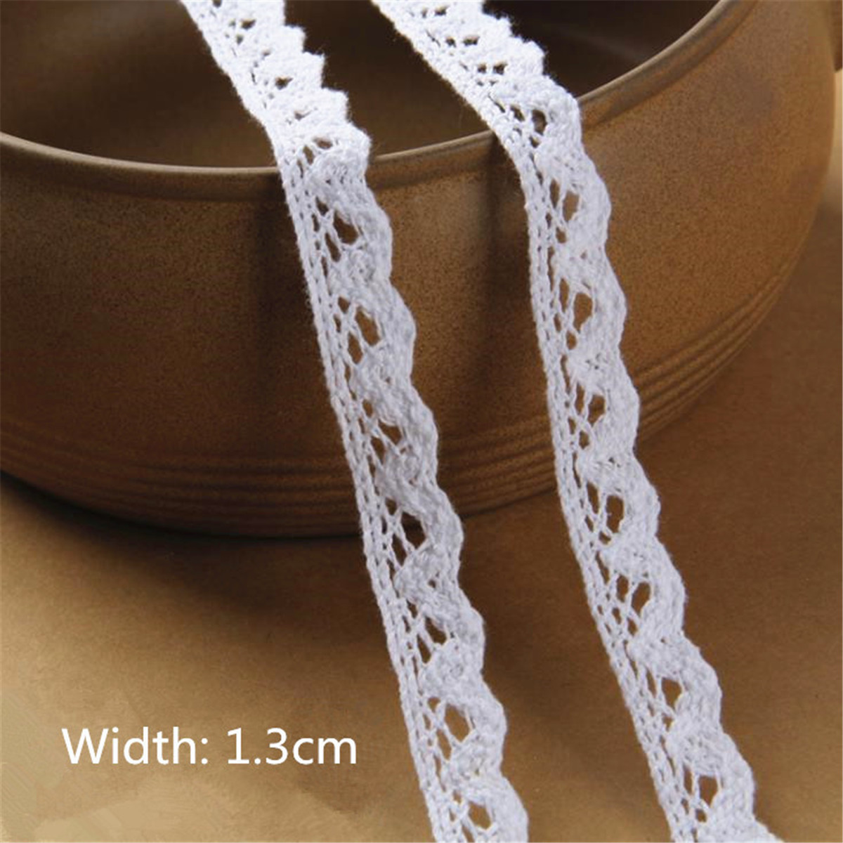 1 Yard Crochet Lace Ribbon Lace Trim DIY Embroidered For Sewing Craft  Decoration