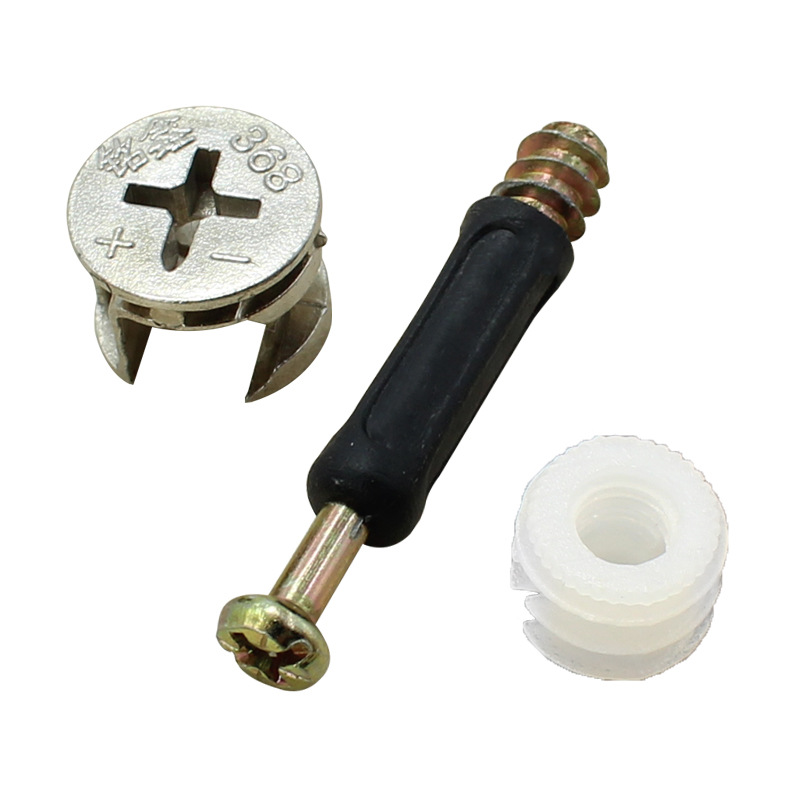 25x Furniture Cam Fitting Connector Dowel Preinserted Nut Set 15x10mm eBay