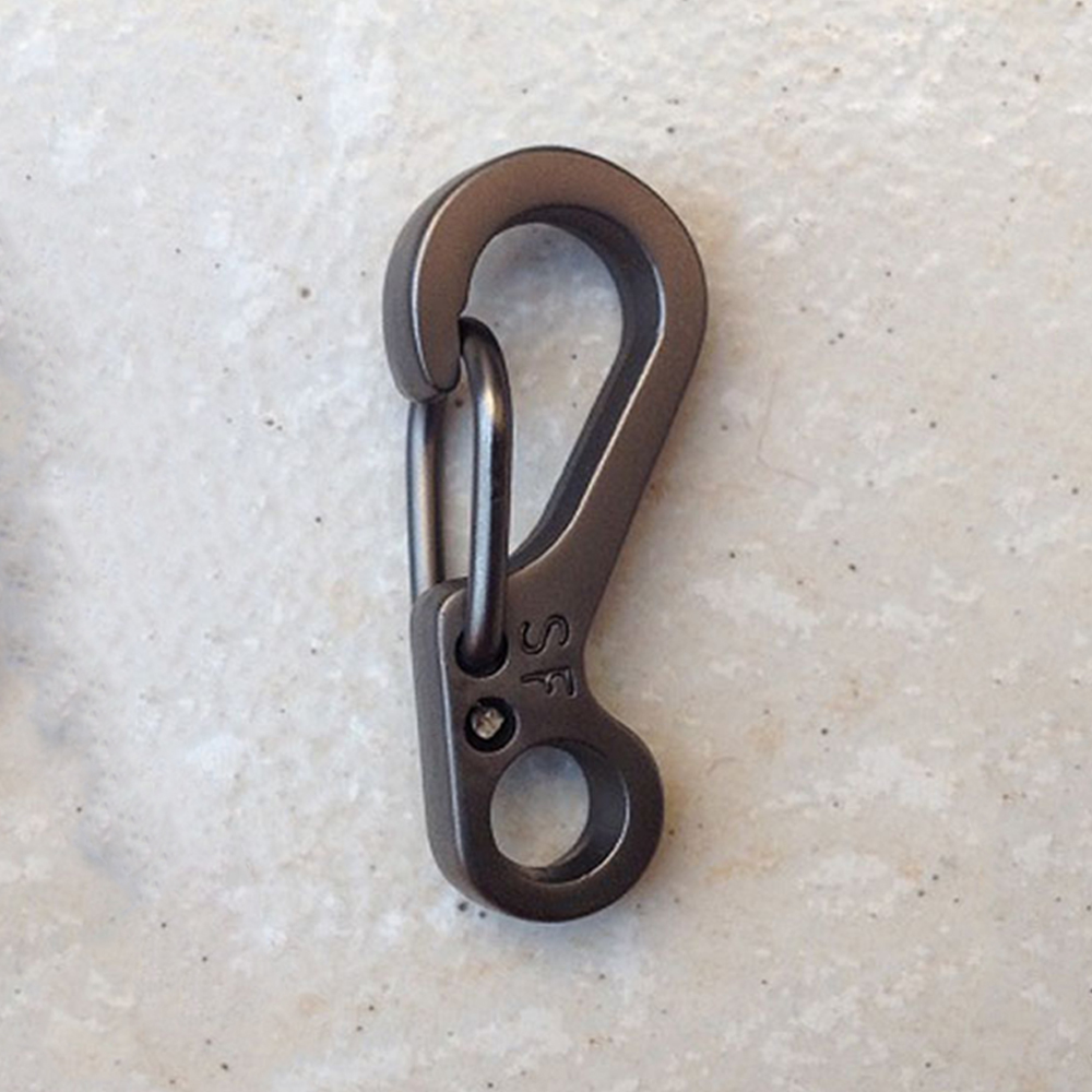 Karabiner Taschenuhr Outdoor - Leuchtzeiger Uhr Mit Karabinerhaken Für Klettern & Camping