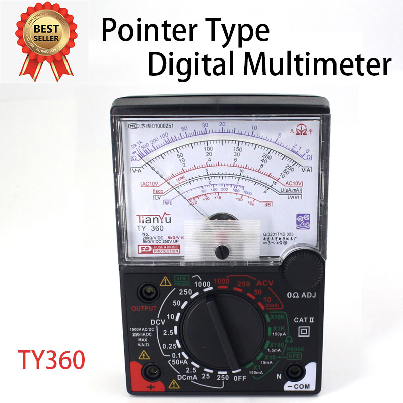 Equipement d'essai, mesure Analogue Multimètre Multitester AC DC Volts