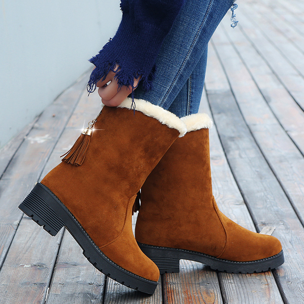 warm stylish winter booties