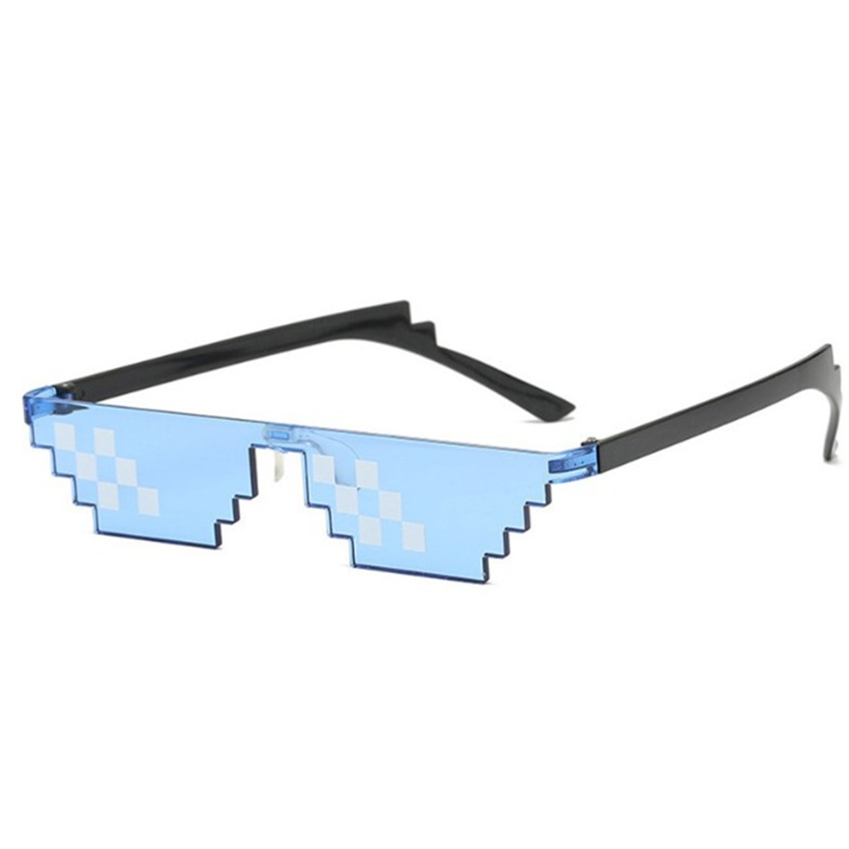 Cool Mosaic Glasses Deal With It 8 Bit Pixel Thug Life Sunglasses Party Eyewear Ebay