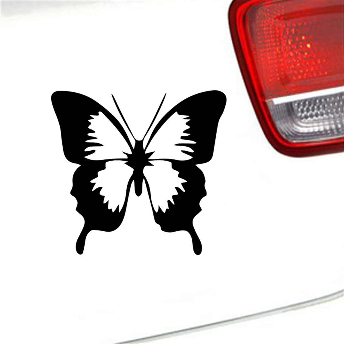 2Pcs Butterfly Vinyl Art Decal Motorcycle Window Laptop Car Door ...