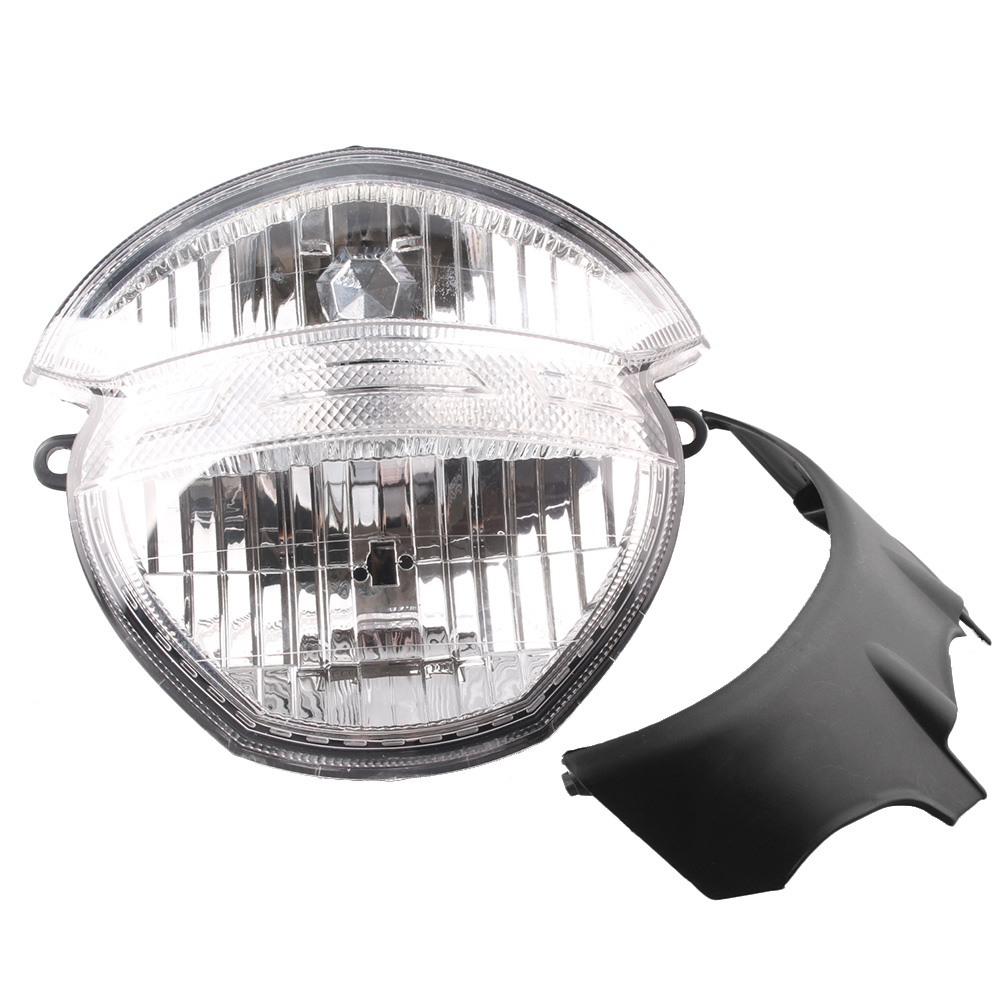 09 Light Headlight Assembly HeadLamp Clear Front Motorcycle For 2009 Ducati 696
