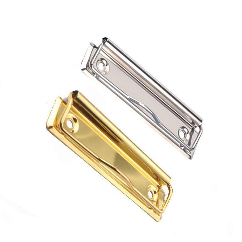 Steel Clipboard Clips 120mm With Fixing Holes And Hanger For A4 Boards