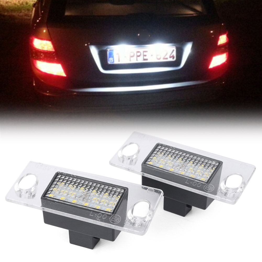 audi a4 license plate light