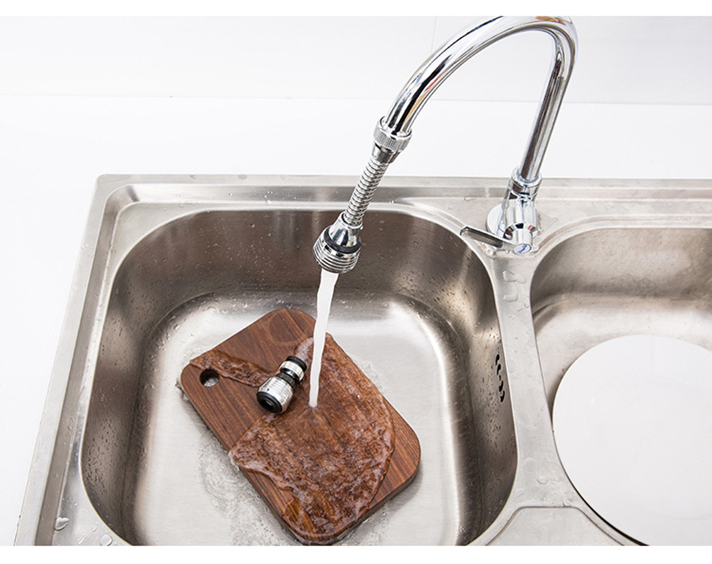 Flexible Faucet Extender Bendable Kitchen Sink Tap Head Sprayer