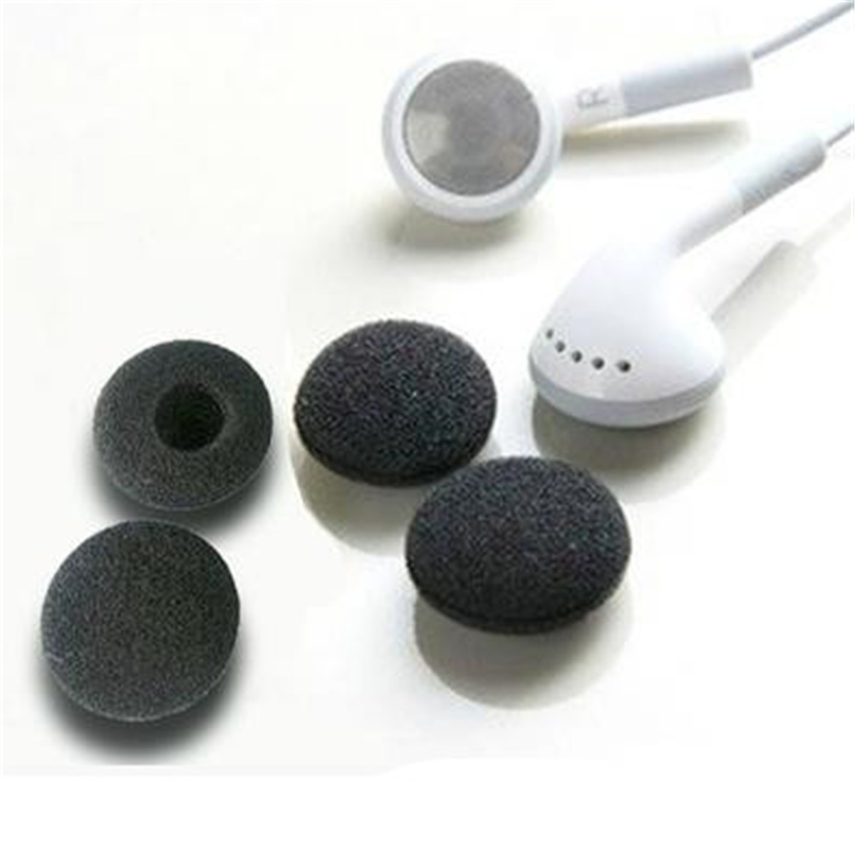 40pcs 15mm Soft Foam Sponge Ear Pad Earbud Caps for Headphone Earphone Cover 7797056282766 eBay