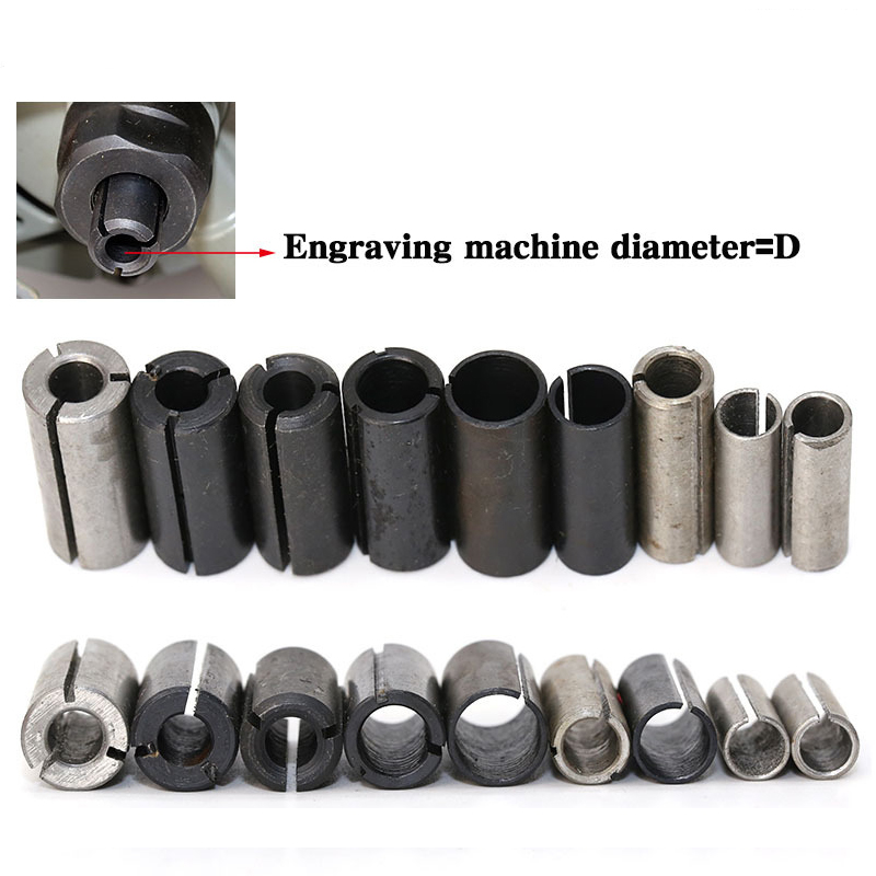 8 mm à 12.7 mm gravure Bit CNC routeur Outil Adaptateur Pour Mandrin Collet