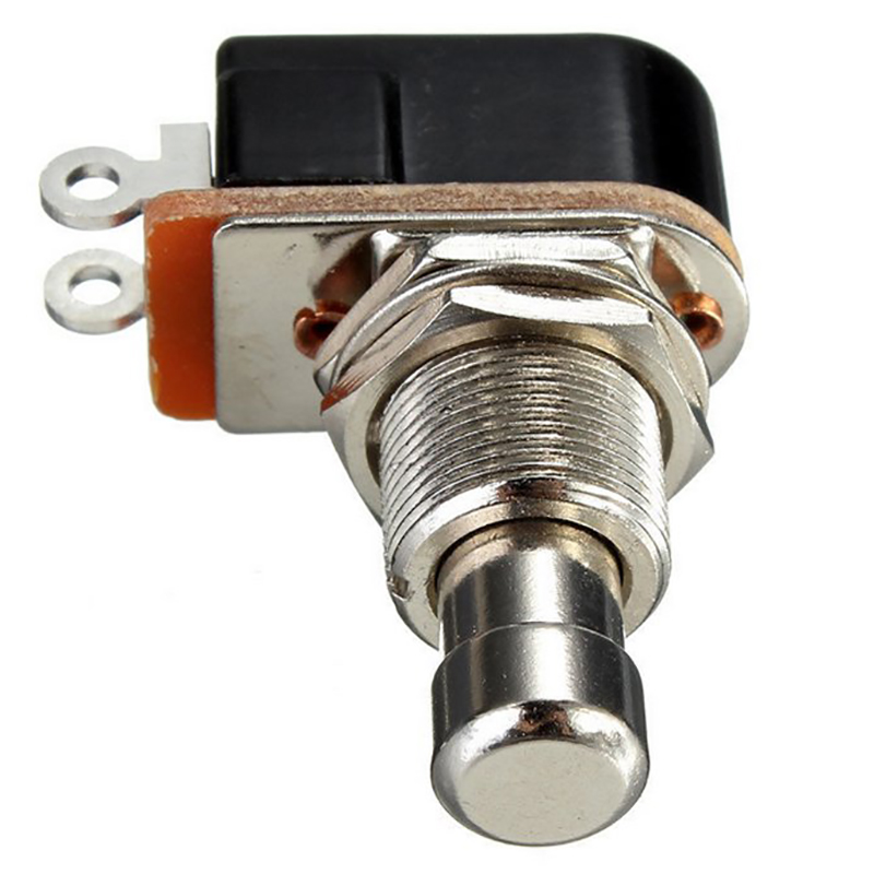 2X SPST Momentary Soft Touch Push Button Electric Guitar Stomp Foot