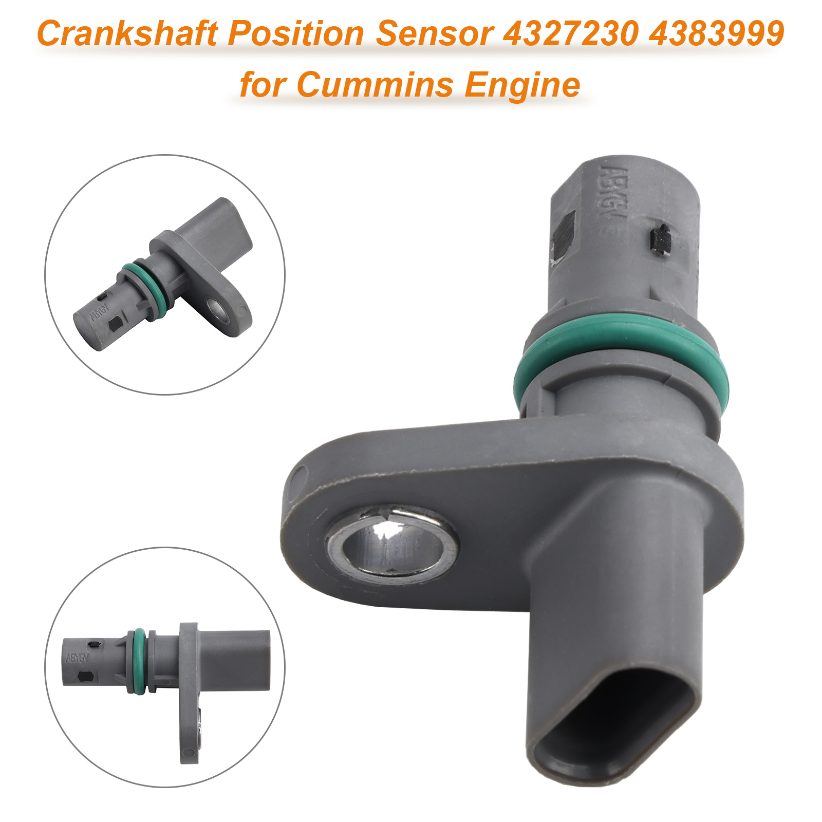 Crankshaft Position Sensor 4327230 4383999 for Cummins Engine | eBay
