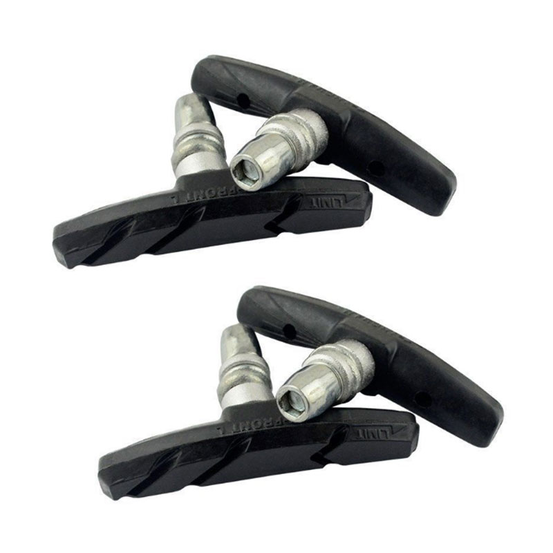 Pair of V Brake Type Pads Mountain Bicycle V Braking Pads Blocks Shoes for Bike