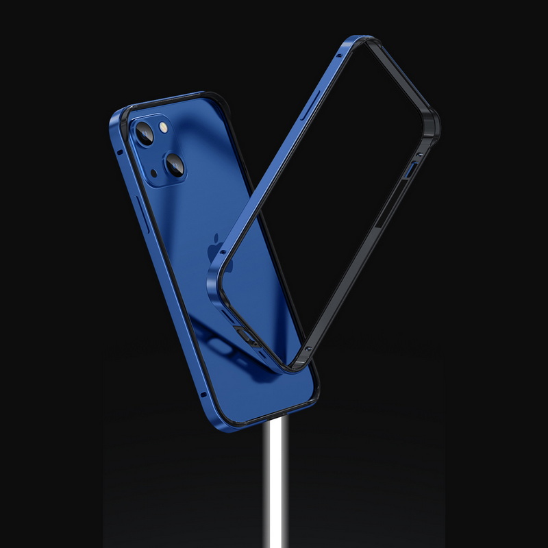 Custodia Bumper In Alluminio Per IPhone, Telaio Sottile Con Protezione Antiurto, Multicolore