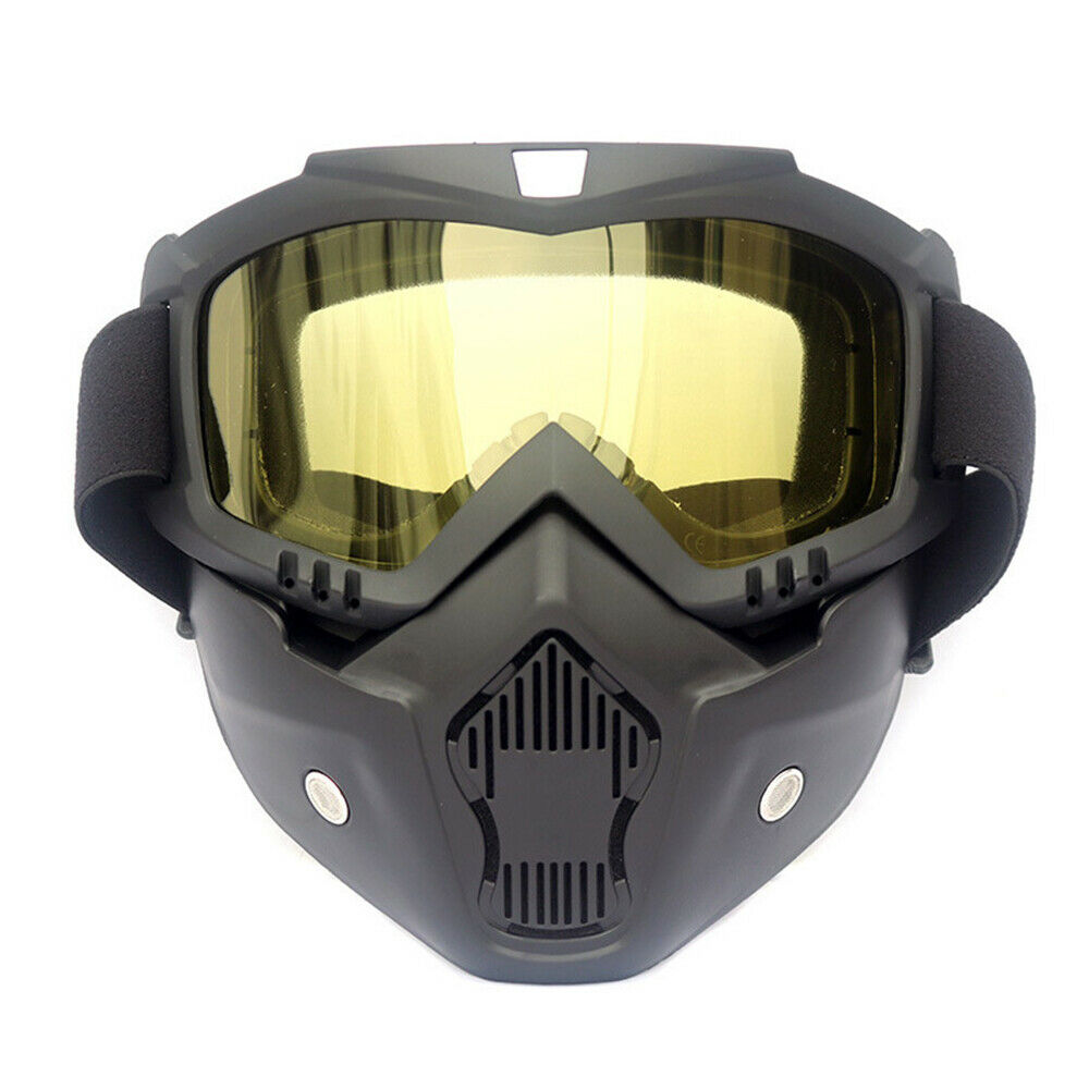 Full Face Tactical Goggles Mask Gel Blaster Paintball Protective ...