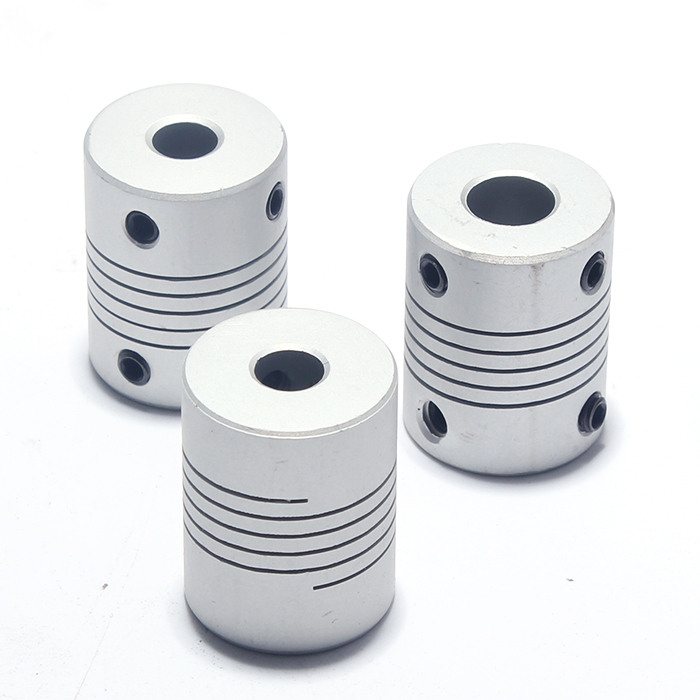 Wellenkupplung 6,35mm auf 8mm Aluminium flexibel Nema17 RepRap 3D Drucker CNC