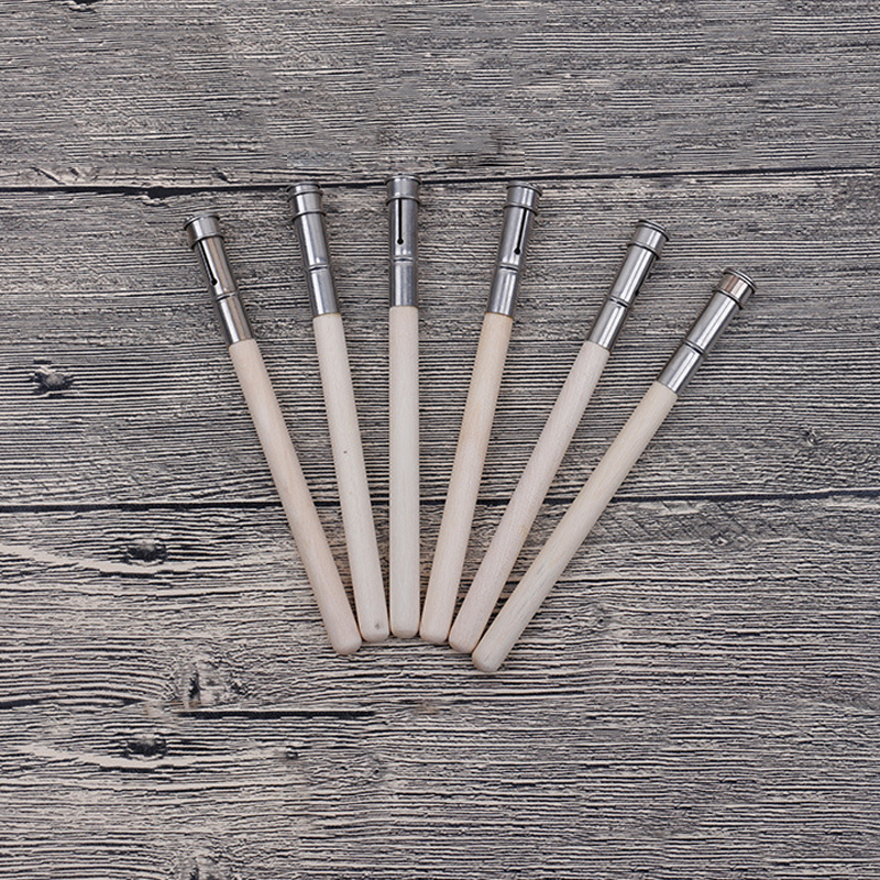 5 Pcs Lengthener Holder Wooden Pencil Extender Painting Drawing Tool