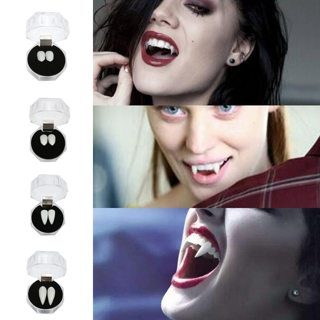 13mm vampire teeth cosplay
