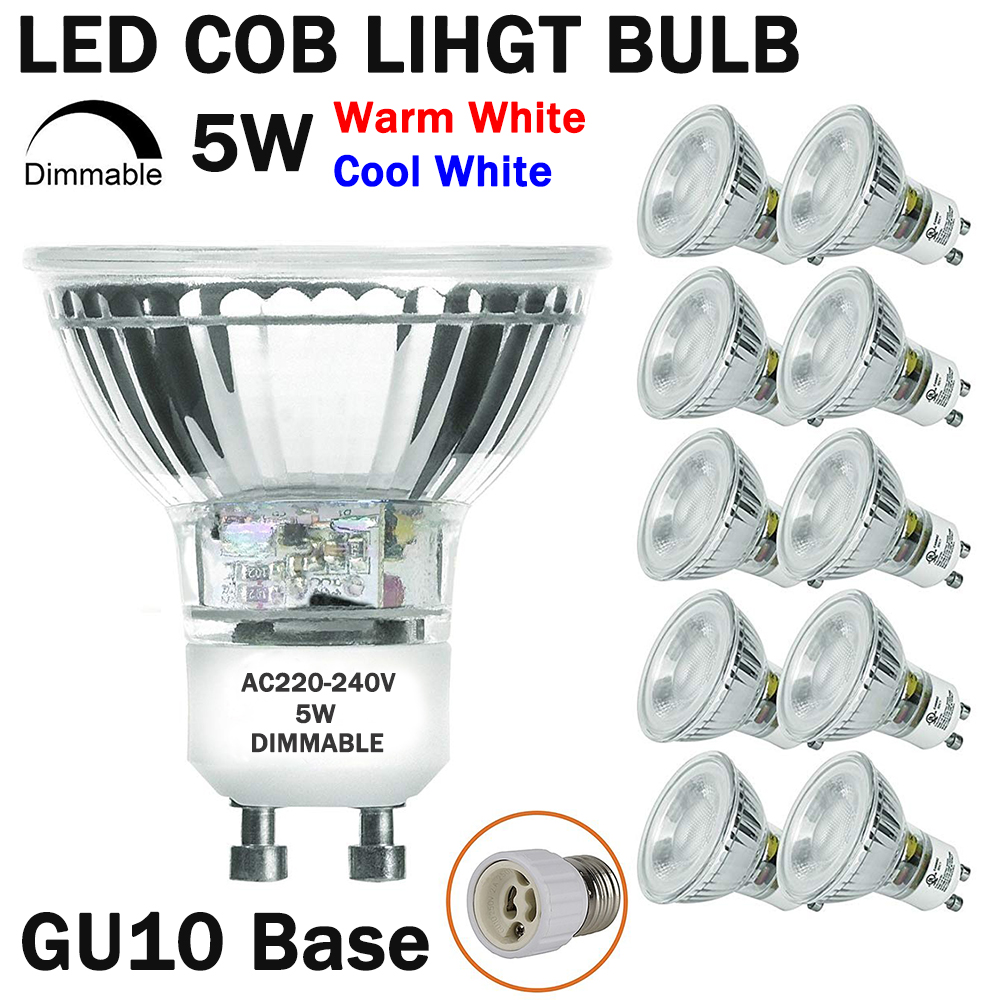 Mr16 Mr11 Gu4 Gu10 Led Light Bulbs Spotlight Dimmable 3w 5w 7w Replace