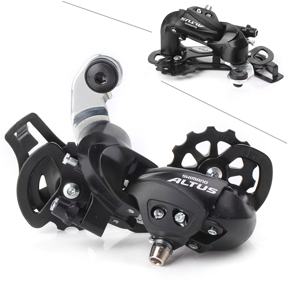 New Altus RD-M280 Bicycle Rear Derailleur 7//8 speeds Mountain Bike Long Cage
