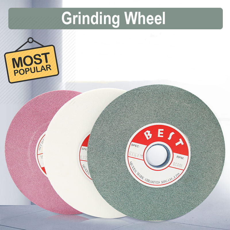 Heavy Duty Grinding Wheel Bench Grinder Fine/Coarse Grit 200*13*32mm eBay