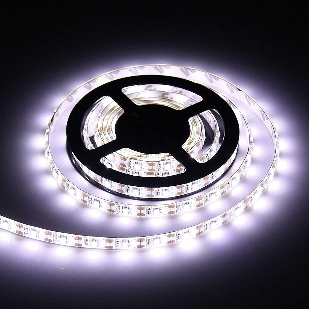 0.5-5M 5V USB LED Strip Lights Waterproof 2835 Warm Cool White Tape TV ...