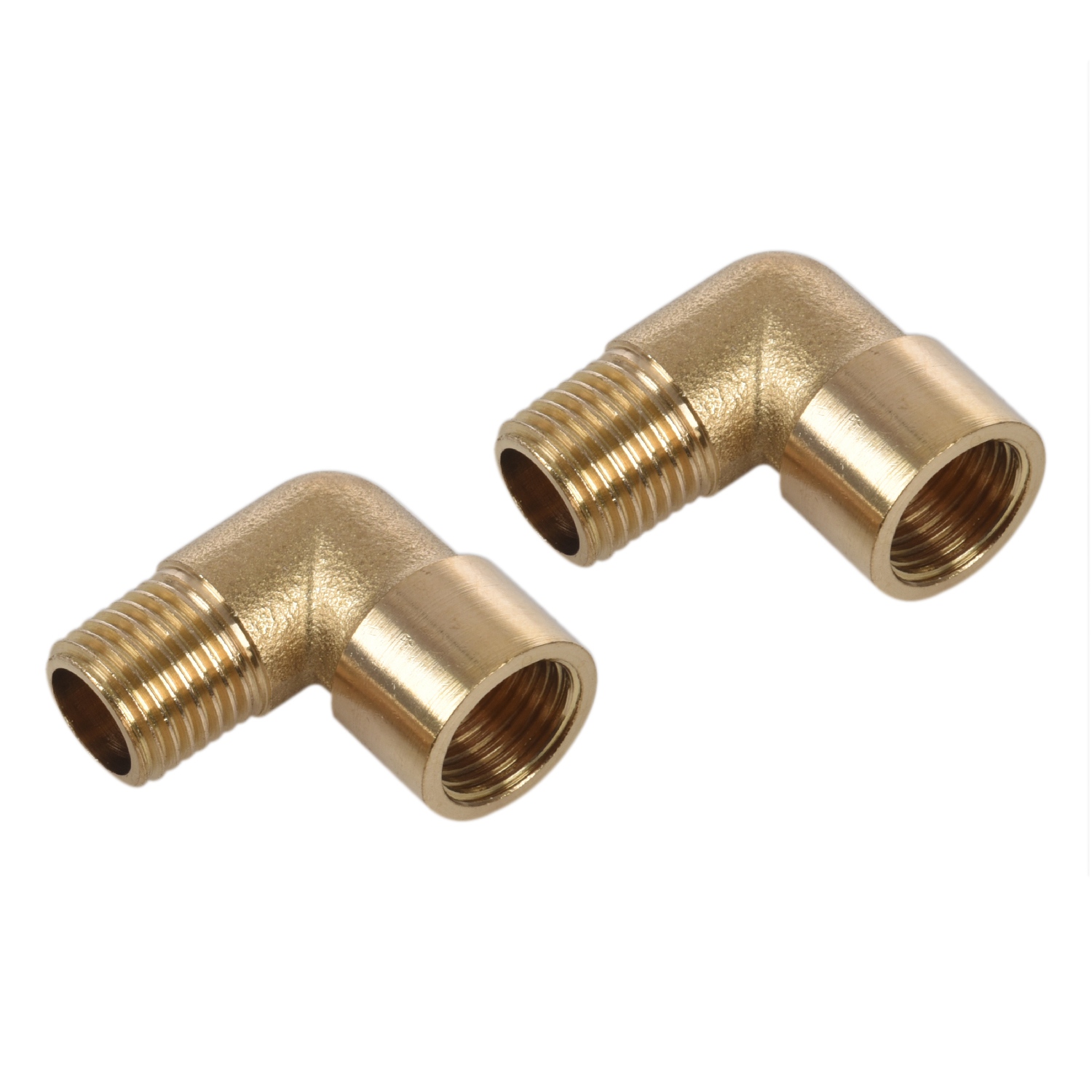 Brass BSP Male Female Right Angle Elbow Coupler Fitting Adapter 1/4",1/